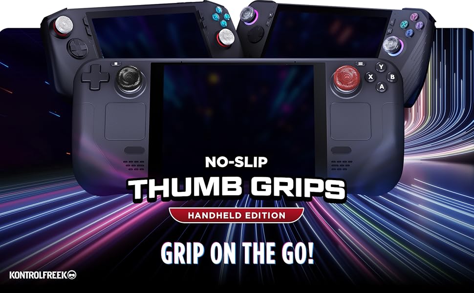 Handheld Thumb Grips KontrolFreek Steam Deck ASUS ROG Ally MSI Claw