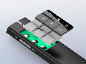 N99 presentation clicker with air mouse