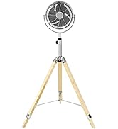 Simple Deluxe Tripod Pedestal Fan, 3 Speed Adjustment, Multiple Wide Angle Standing Fan, Suitable...