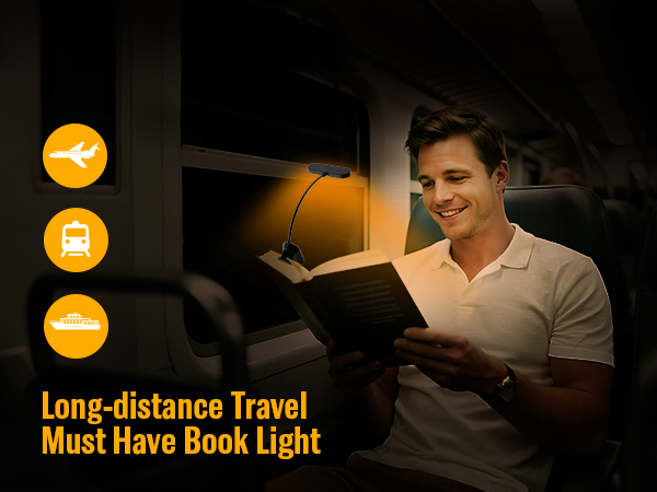 Long Flight Must Have Book Light,portable travel light