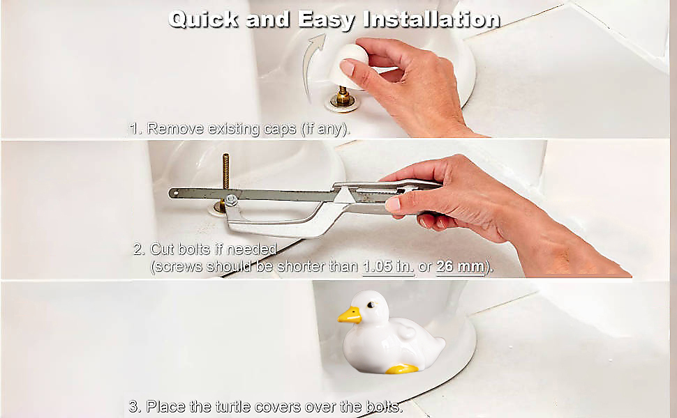 Toilet Screw Covers