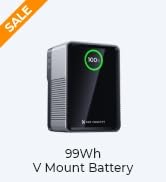 K&amp;F CONCEPT V Mount Battery 99Wh with PD100W Fast Charging 14.8V/6700mAh Mini V-Mount Battery wit...
