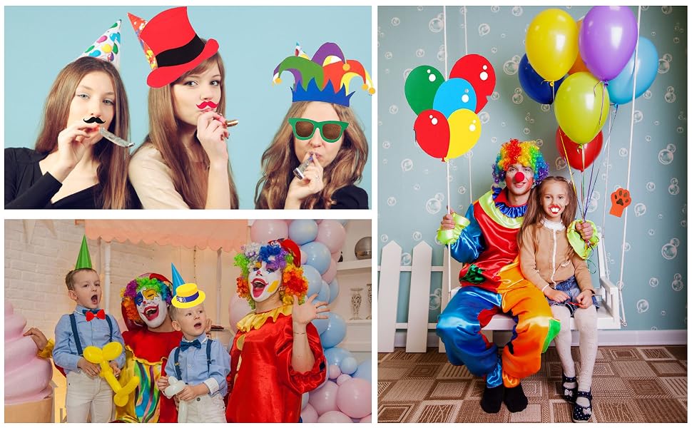 Circus Photo Booth Props Decorations