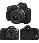 RAIALL Case for Canon EOS R50 Camera, Soft Silicone Protective Case for Canon EOS R50 EOSR50 Vlog...