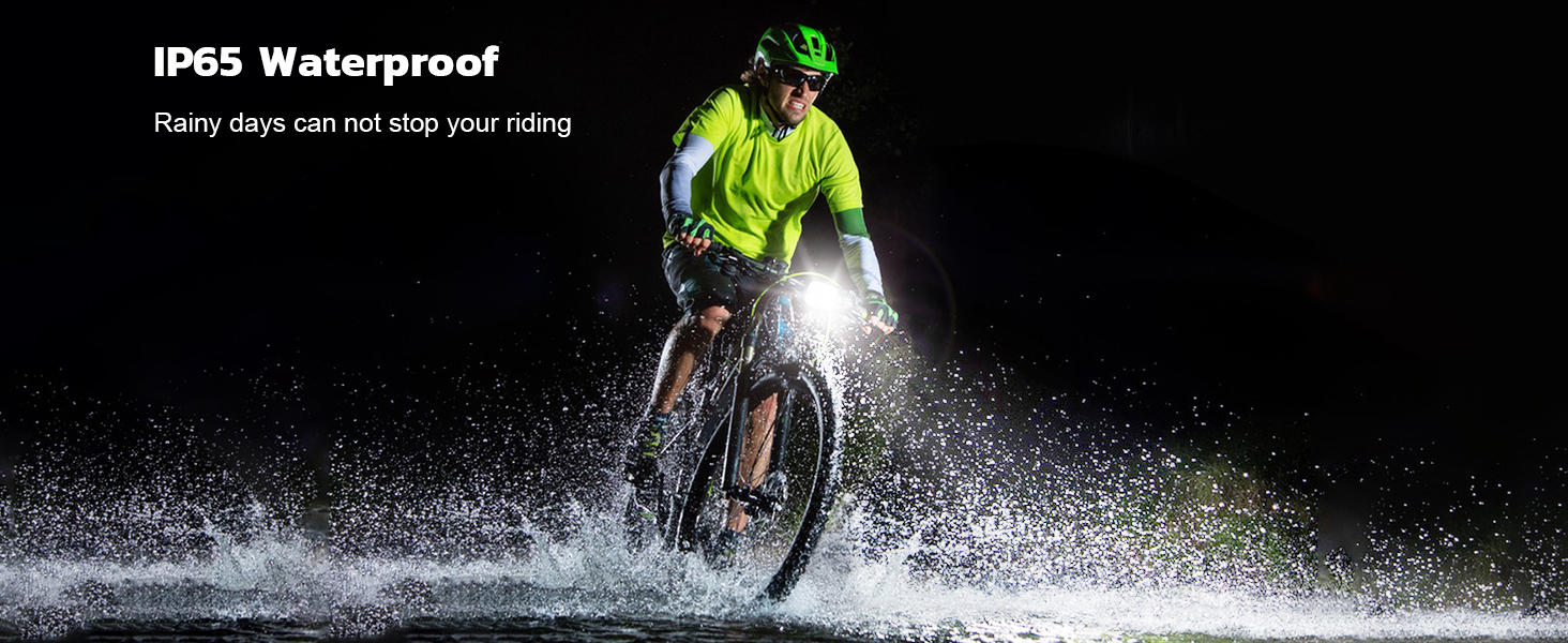 waterproof bike lights