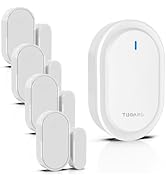 260FT Range Doorbell Wireless Detector for Doors and Windows, 39 Ringtones, 1 Doorbell Alarm with...