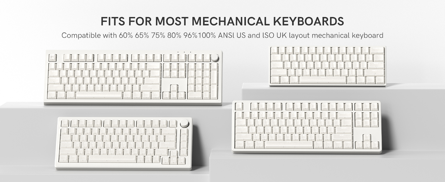 FOR MOST MECHANICAL KEYBOARDS
