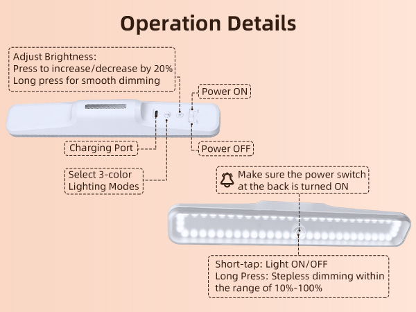 wireless vanity lights for mirror