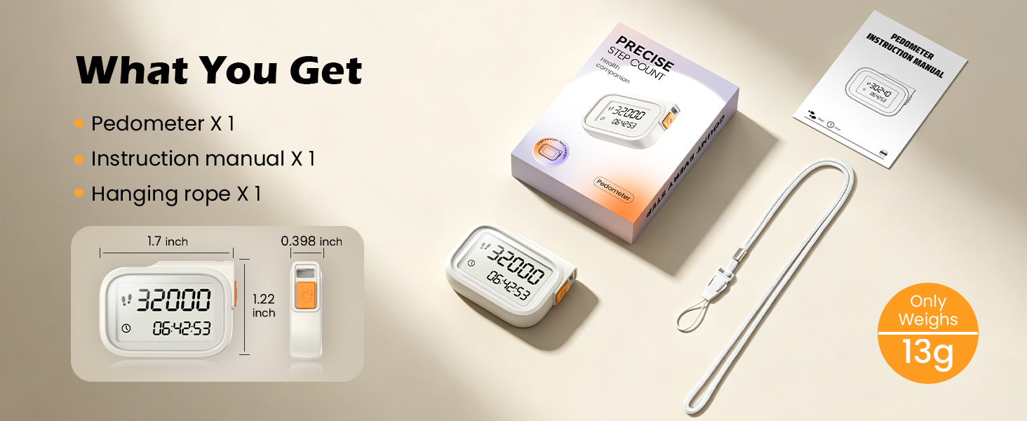 Pedometer for Walking