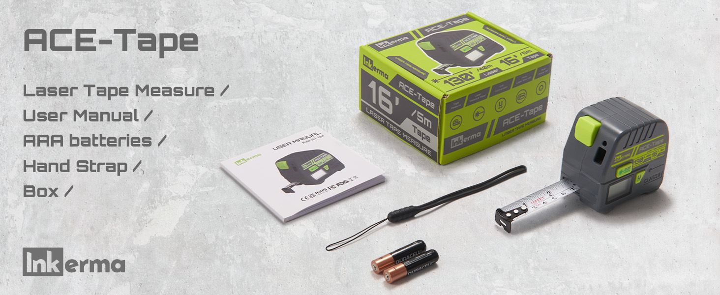 ACE-Tape Laser Tape Measure