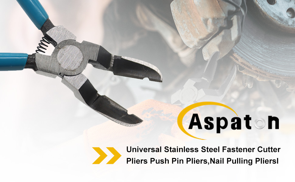 Universal Stainless Steel Fastener Cutter Pliers Push Pin Pliers