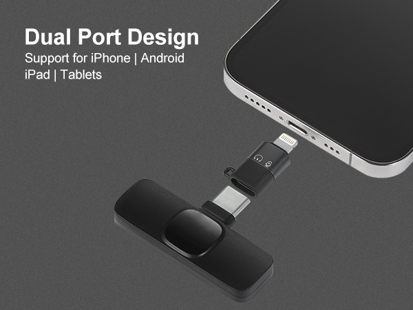 Mini Wireless Lavalier Microphone