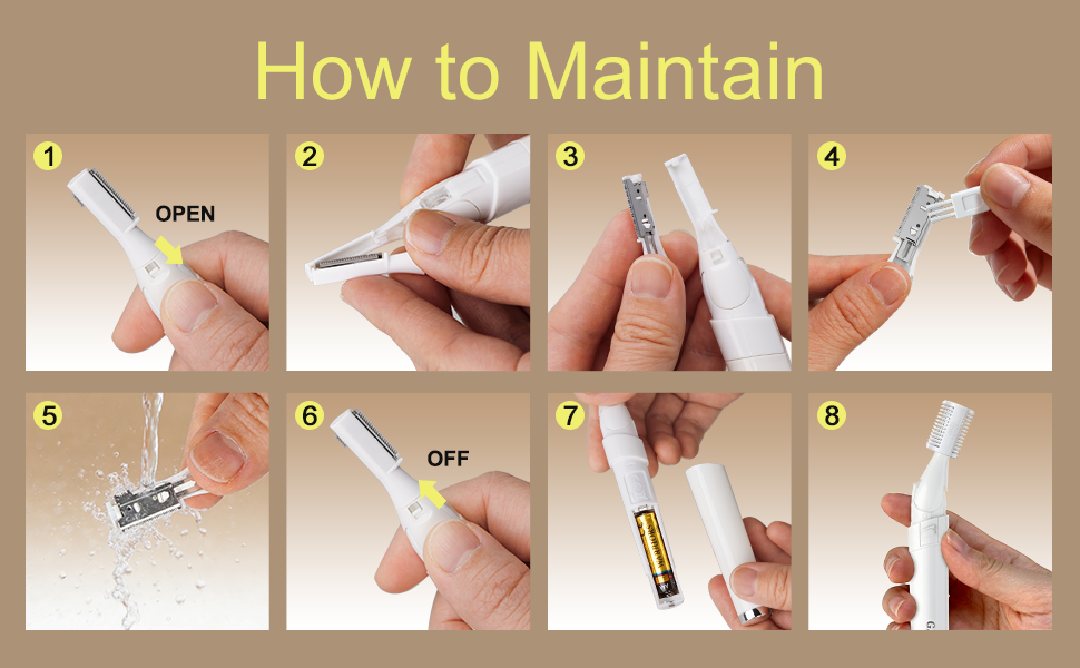 Electric Eyebrow Trimmer
