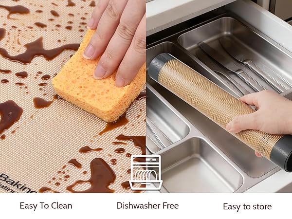 EASY TO CLEAN BAKING MAT