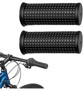1 Pair Black Anti Slip Bike Bicycle Short Handlebar Grips for Twising Shifter, Shockproof Anti Sl...