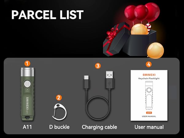 Flashlight,edc keychain flashlight,mini portable rechargeable flashlight,small flashlight