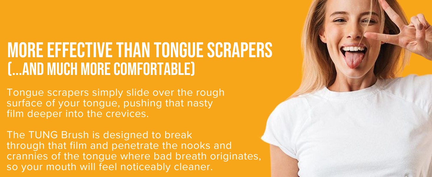 TUNG Brush &amp;amp; Gel - The most effective way to forget about bad breath anxiety – permanently.