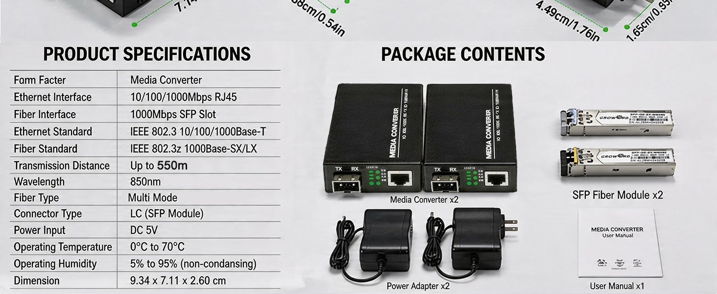 fiber converter