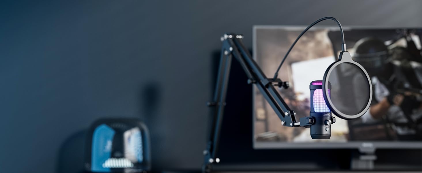 J100-CB microphone for gaming