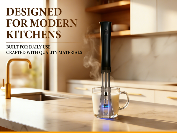 coffee frother rechargeable