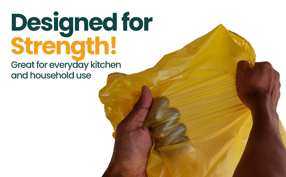 recycled trash bags
