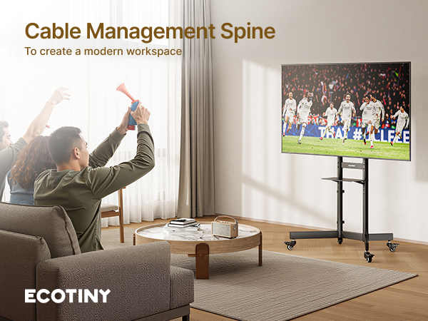 tv rolling stand