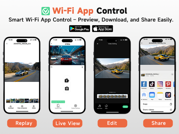 car on-dash mounted cameras