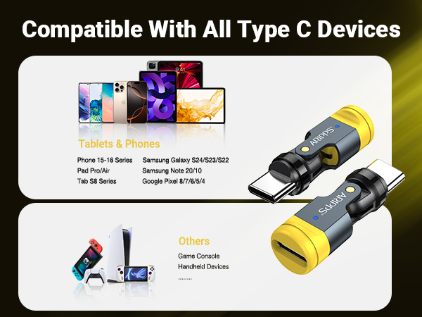 Compatible With All Type C Devices