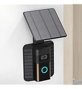 NANW Doorbell Solar Charger Compatible with Video Doorbell 2nd - 2020 Release, Efficient Wireless...