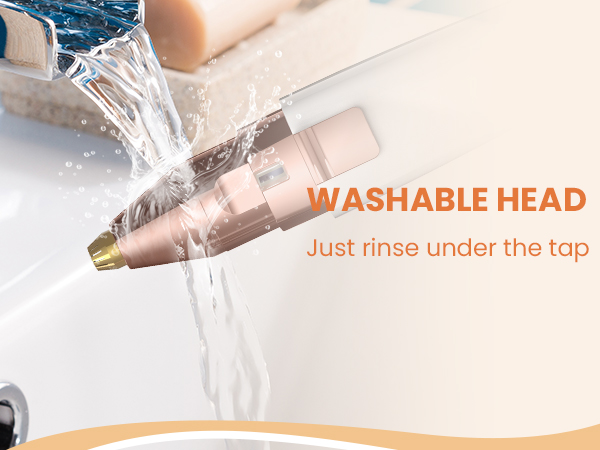 A7 WASHABLE facial hair remover