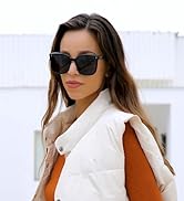 FEISEDY Women Oversized Vintage Polarized Sunglasses Square Cute Trendy Classic Simple Men B2758