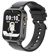 Goodatech Smart Watch for Kids 4-12 Years Boys Girls, 26 Puzzle Games,HD Camera,Video Music Playe...