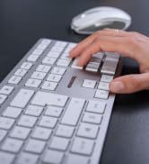 CHERRY DW 9100 Slim Wireless Keyboard and Mouse Set Combo Rechargeable with SX Scissor Mechanism,...