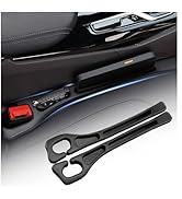 2PCS Car Seat Gap Filler Organizer with Storage Slots,Upgraded Car Gap Filler for Storing Phones,...