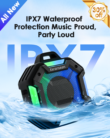 IPX7 Waterproof Shower Speaker