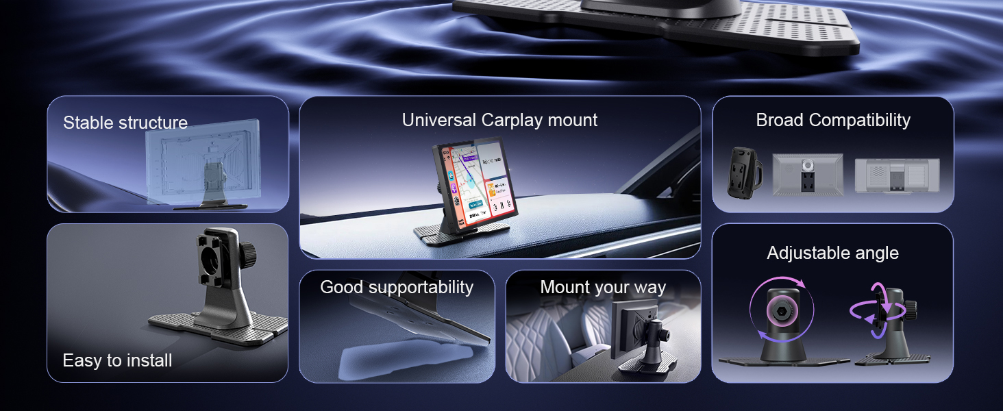 carplay screen mount