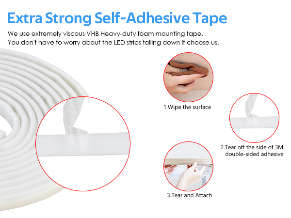 peel-and-stick adhesive