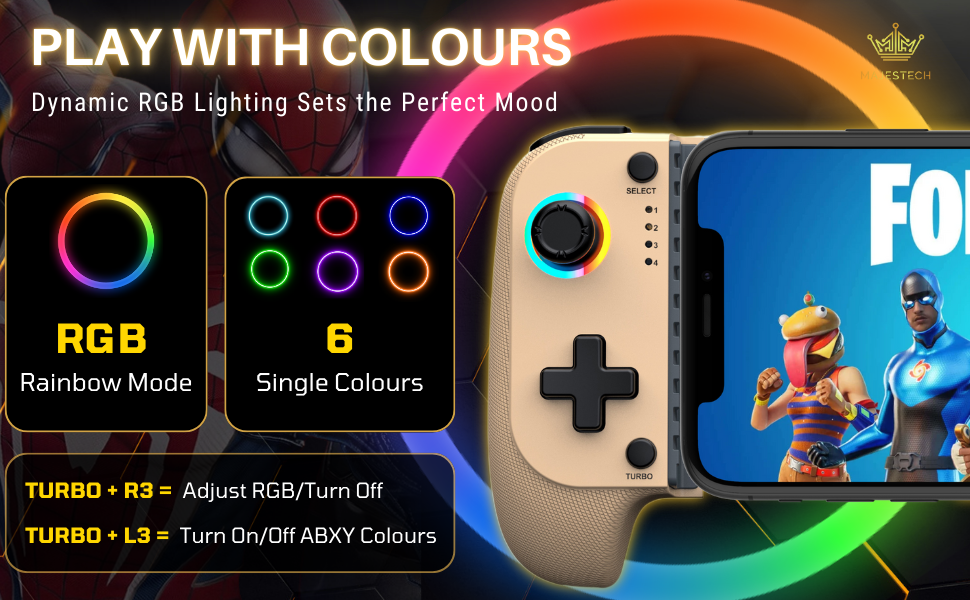 Play With Colours - RGB Mobile Gaming