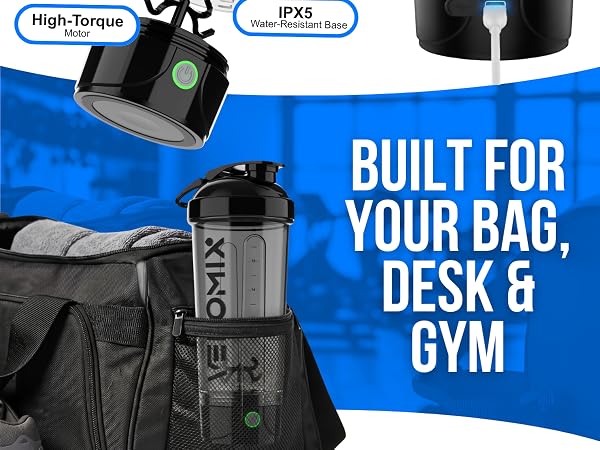 electric shaker bottle
