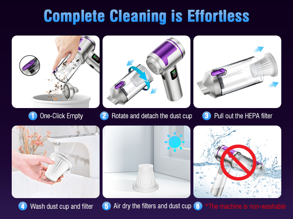 Handheld Car Vacuum Cleaner