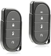 2X USARemote Keyless Entry Remote Car Key Fob 4-Button Replacement for Viper Alarm Security Syste...