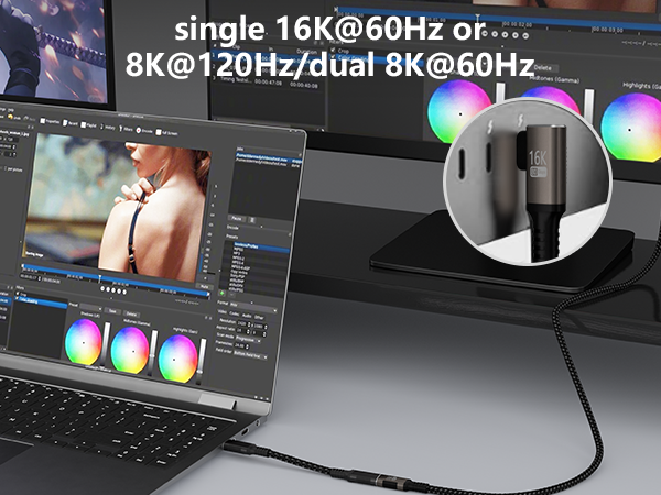 USB C Video Extension Cable