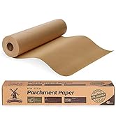 Unbleached 15 x 200 ft Parchment Baking Paper Roll - 250 Sq.Ft for Baking, Cooking, Grilling, Air...