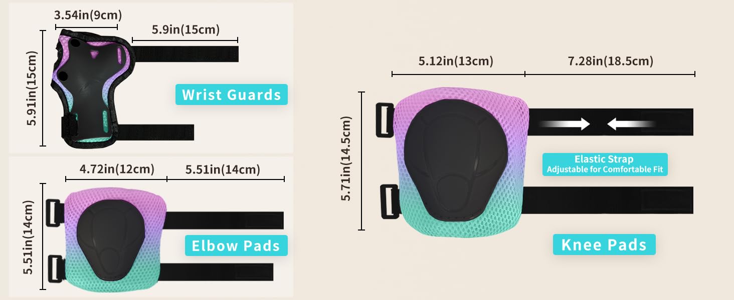 skate pads for kids 8-14