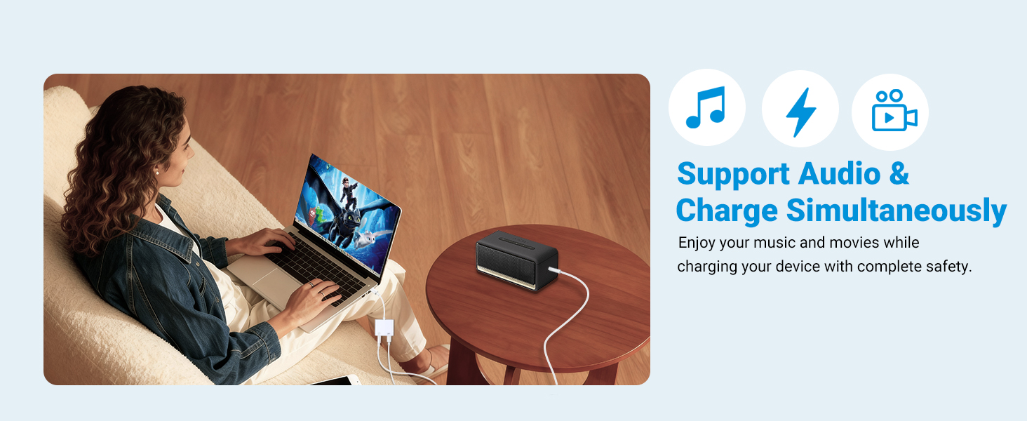 aux to usb c adapter