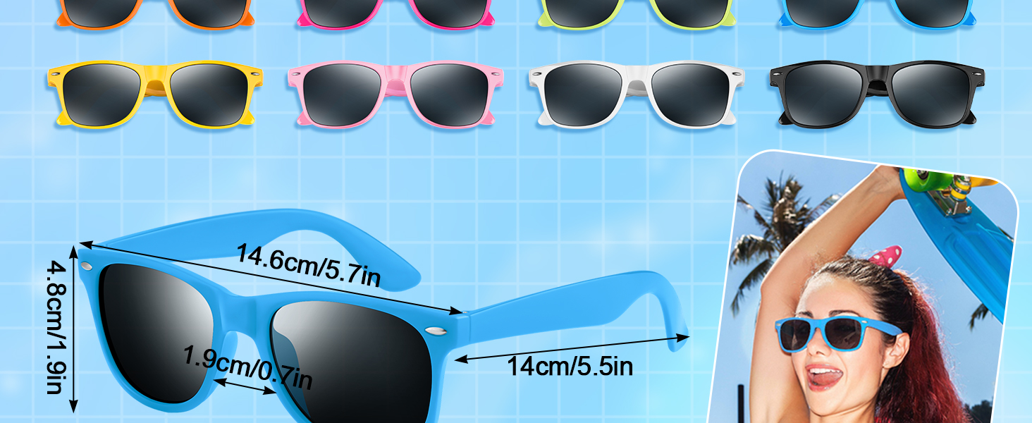 Neon Sunglasses 