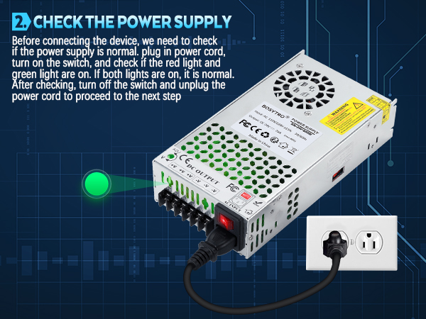 24 volt power supply