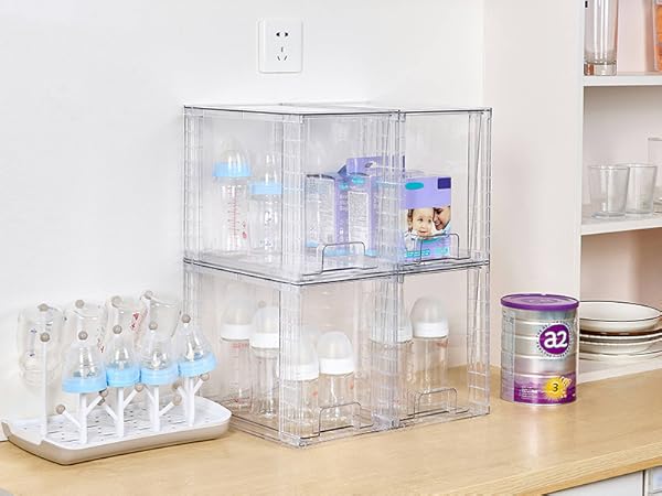 Baby bottle storage