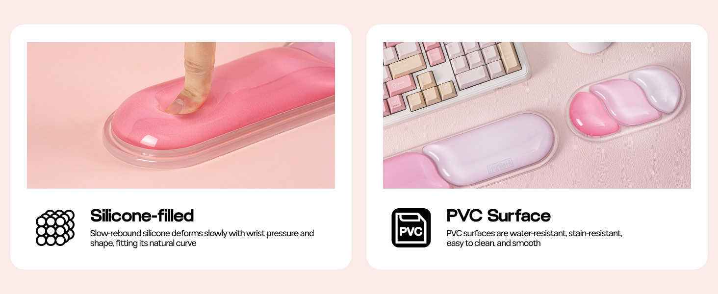 EPOMAKER CloudGel Wrist Rest for Keyboard and Mouse