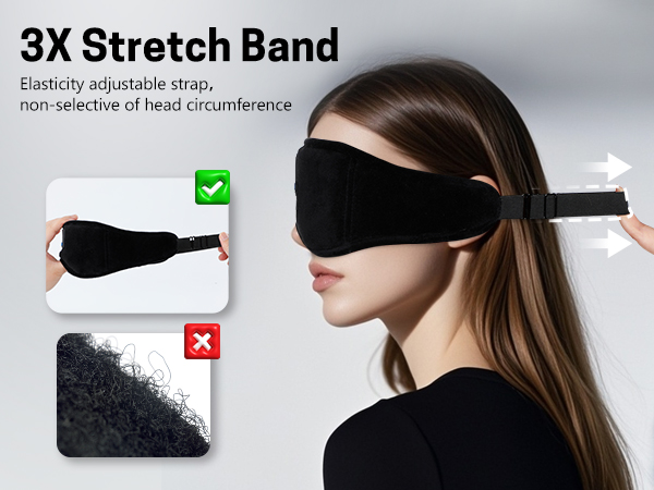 sleep mask with bluetooth headphones